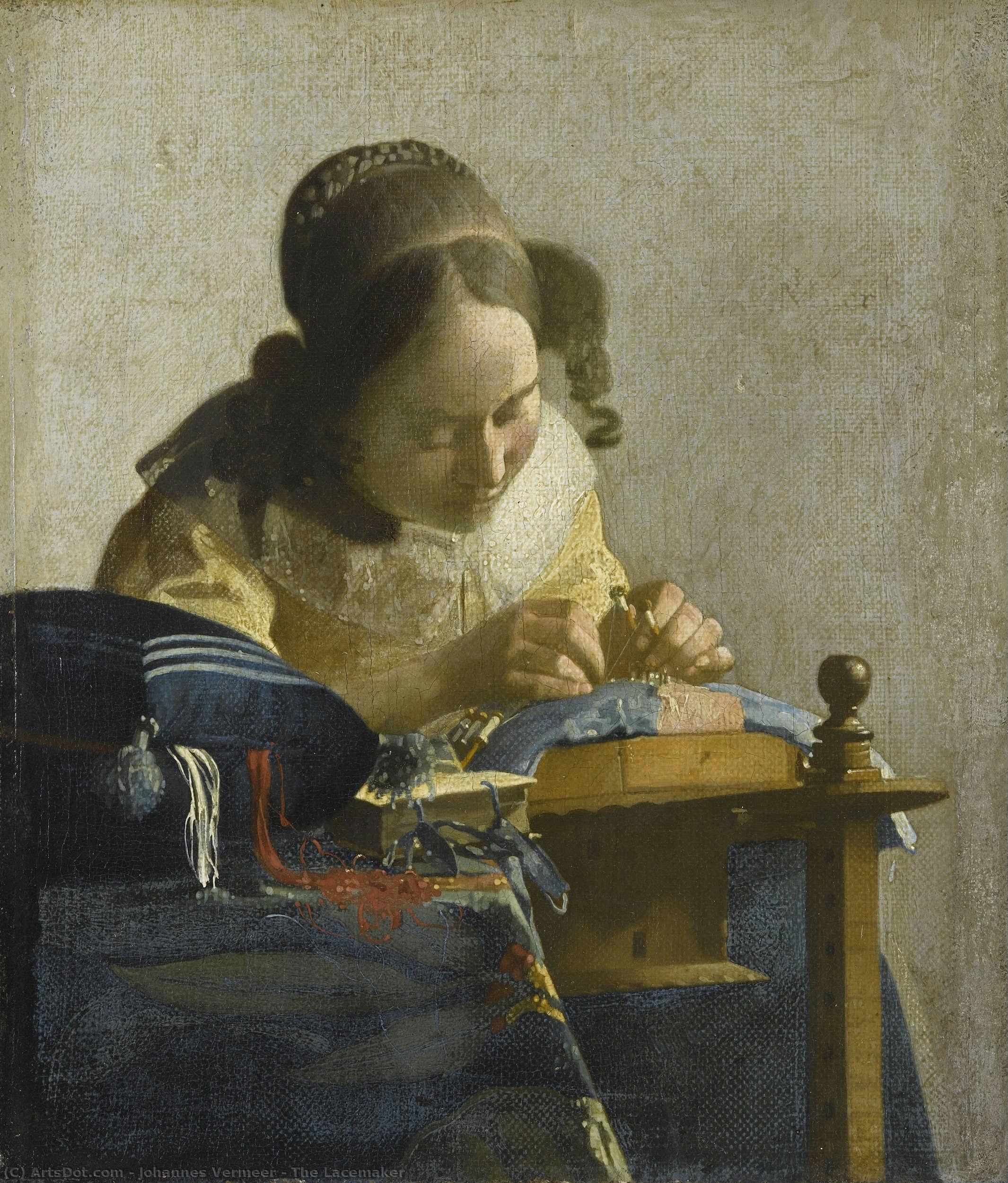 The Lacemaker — Johannes Vermeer