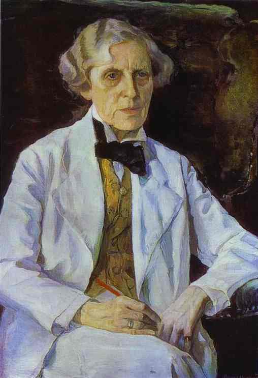Portrait Of Elizaveta Kruglikova — Mikhail Nesterov
