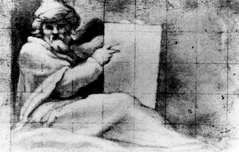 Study For A Prophet — Antonio Allegri Da Correggio