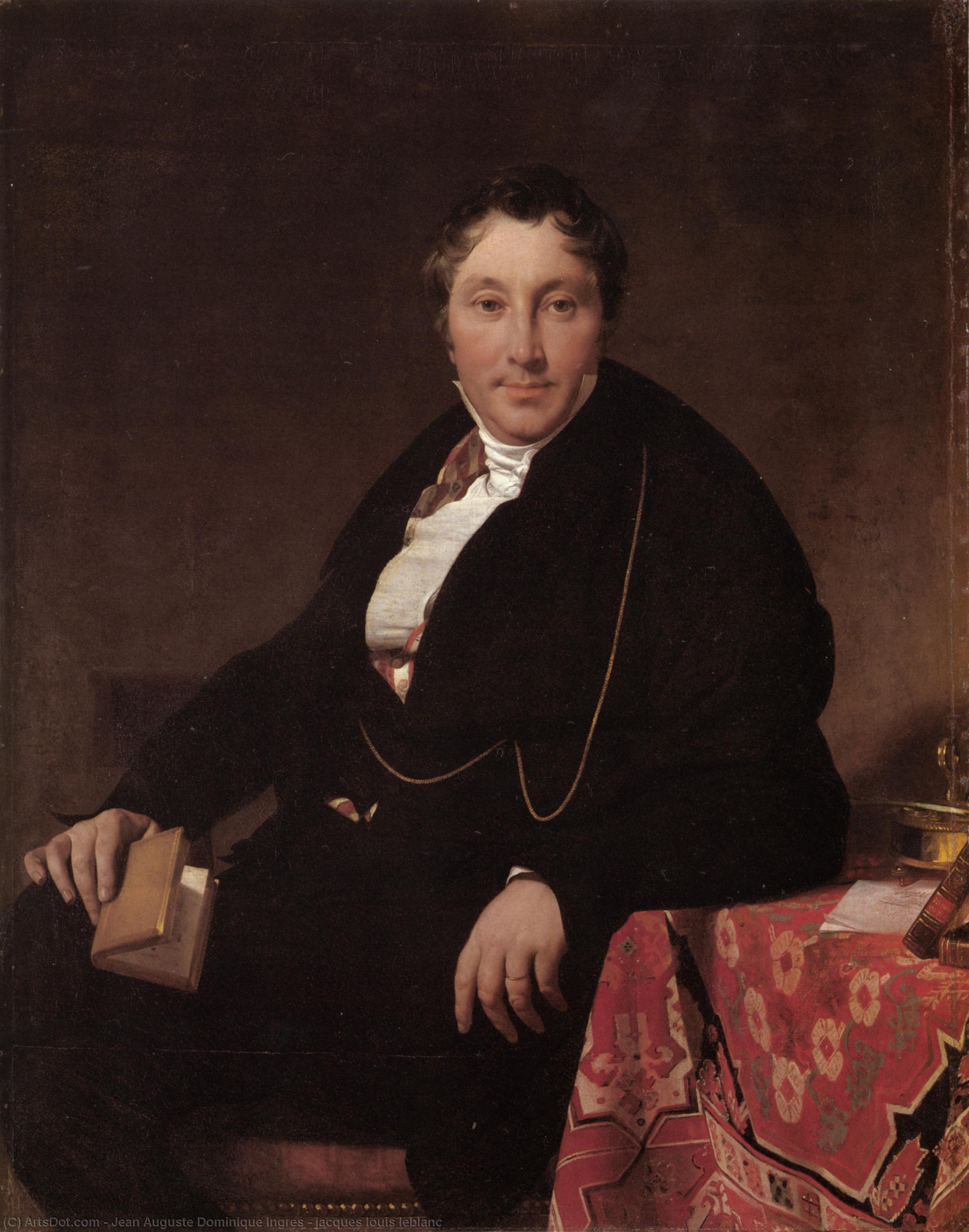 Jacques Louis Leblanc — Jean-auguste-dominique Ingres