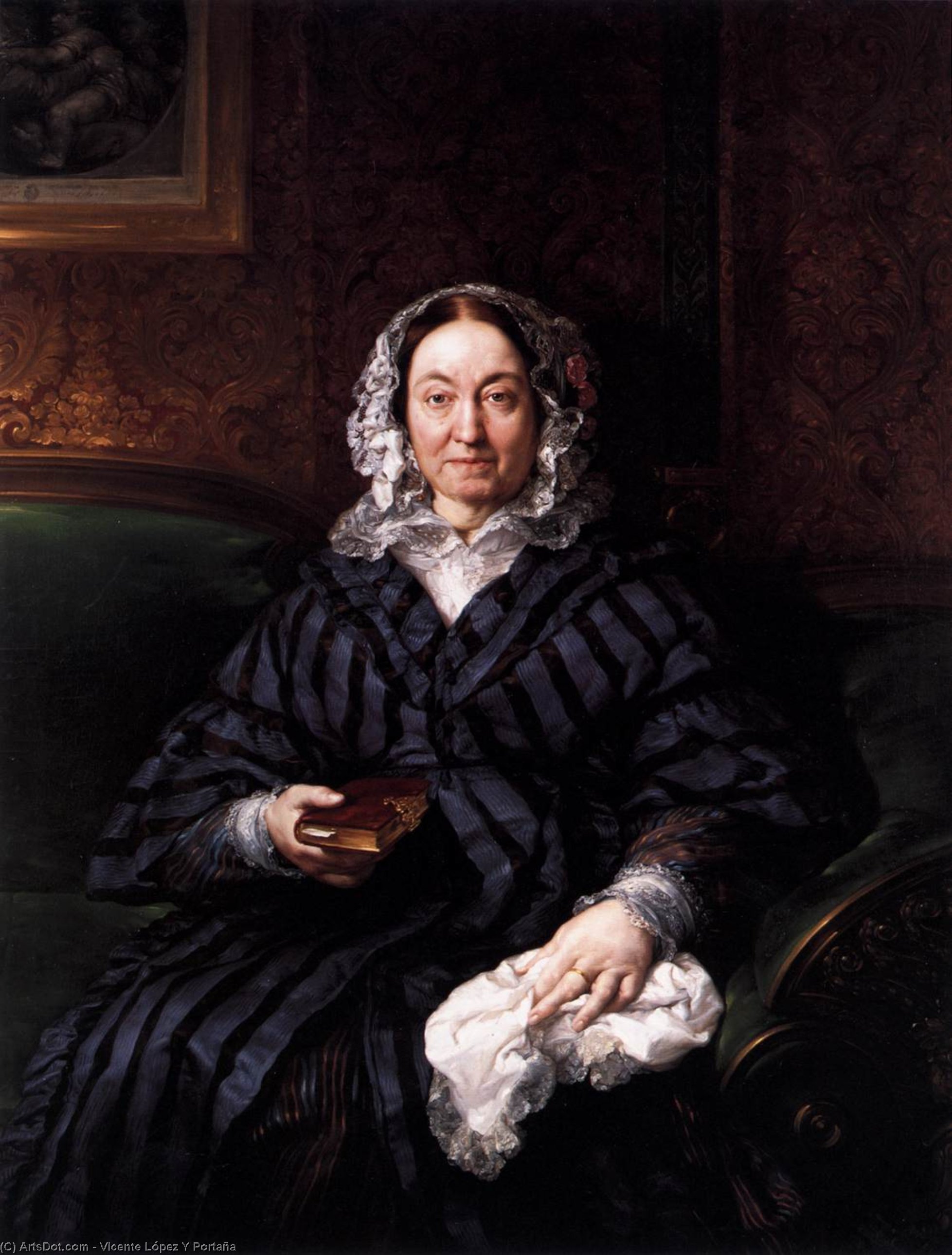 Portrait Of Doña Francisca De La Gándara — Vicente López Y Portaña