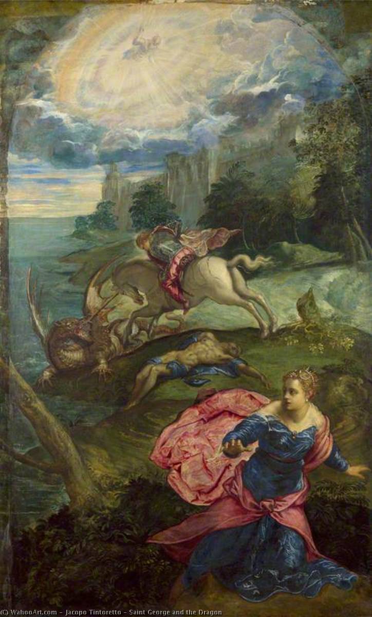 Saint George And The Dragon — Jacopo Tintoretto
