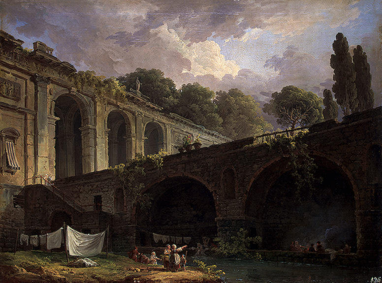 Villa Madama Near Rome — Hubert Robert