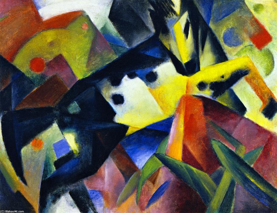 Jumping Horse (also Known As Picture With Horse) — Franz Marc