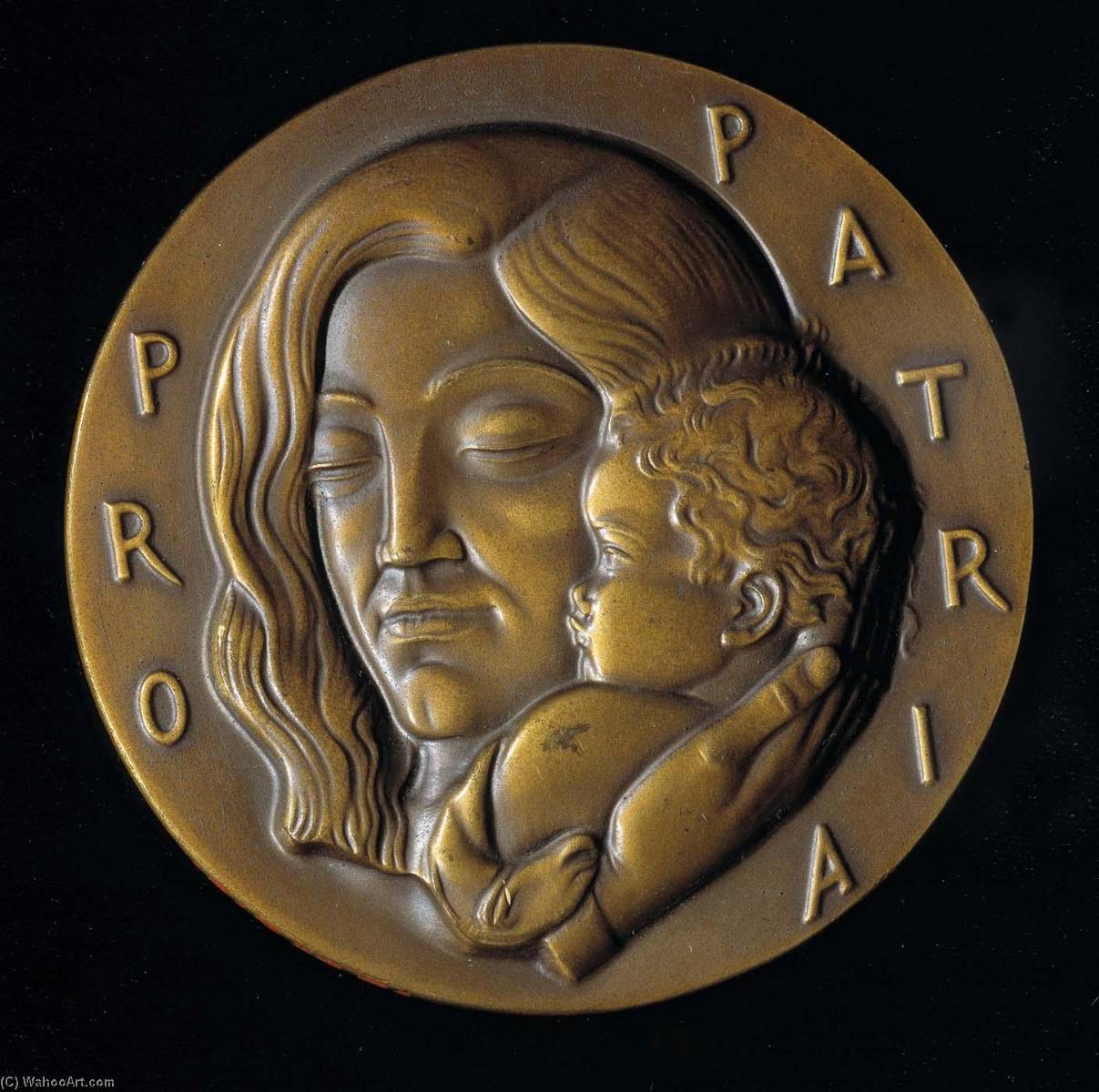 Pro Patria Medal — Joseph Emile Renier