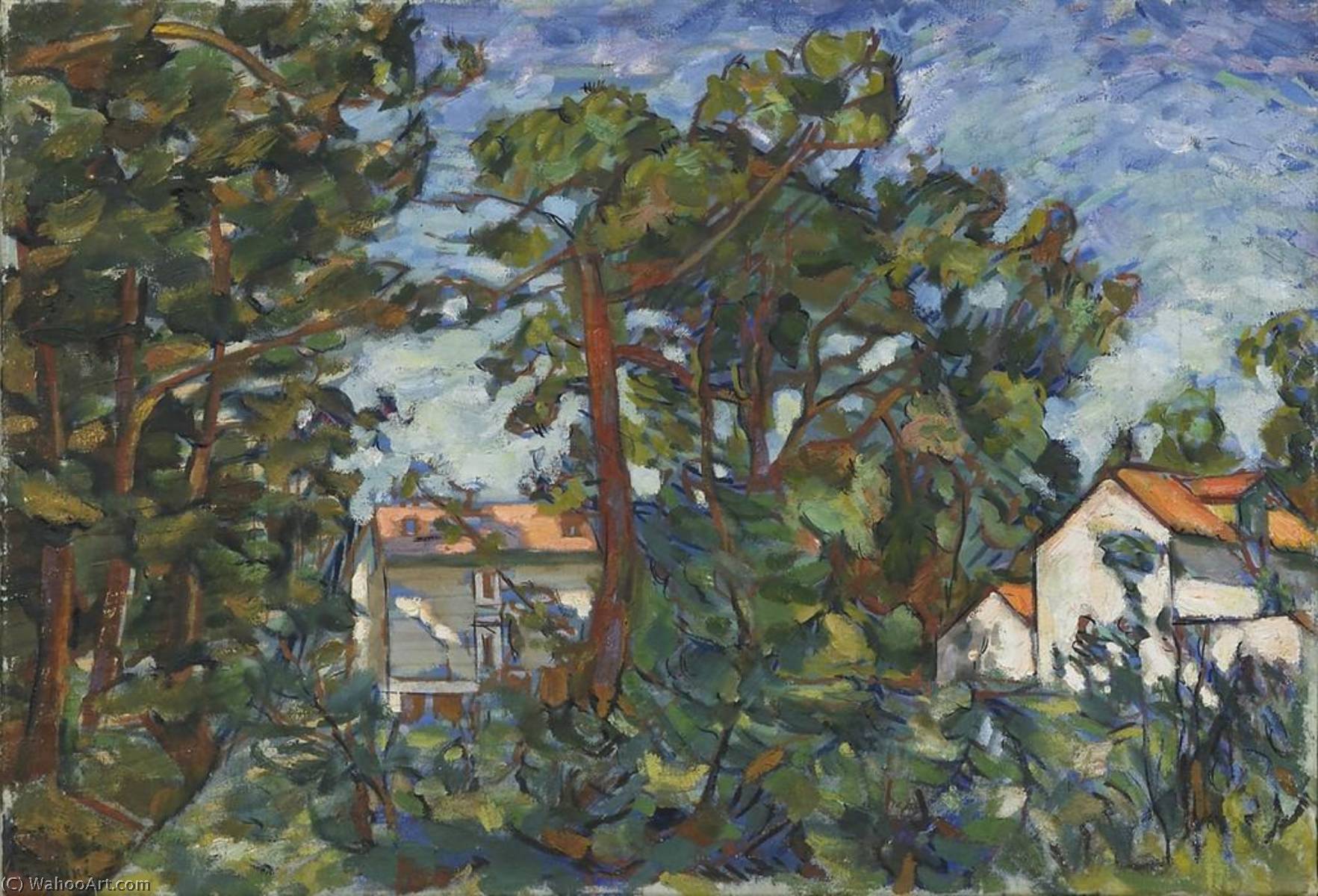 Forest — Vladimir Davidovich Baranov Rossine