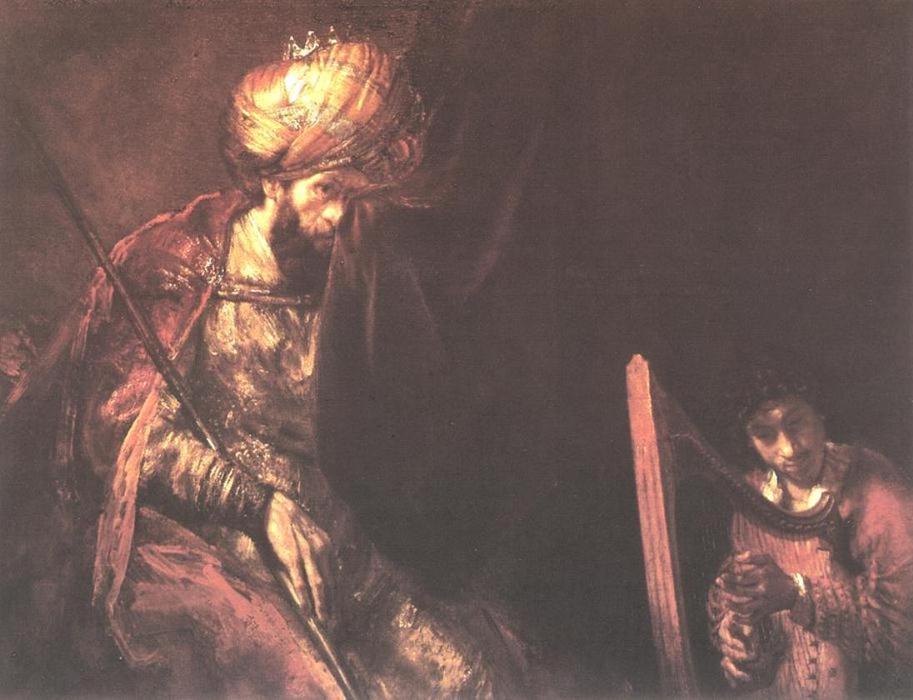 Saul And David — Rembrandt Van Rijn