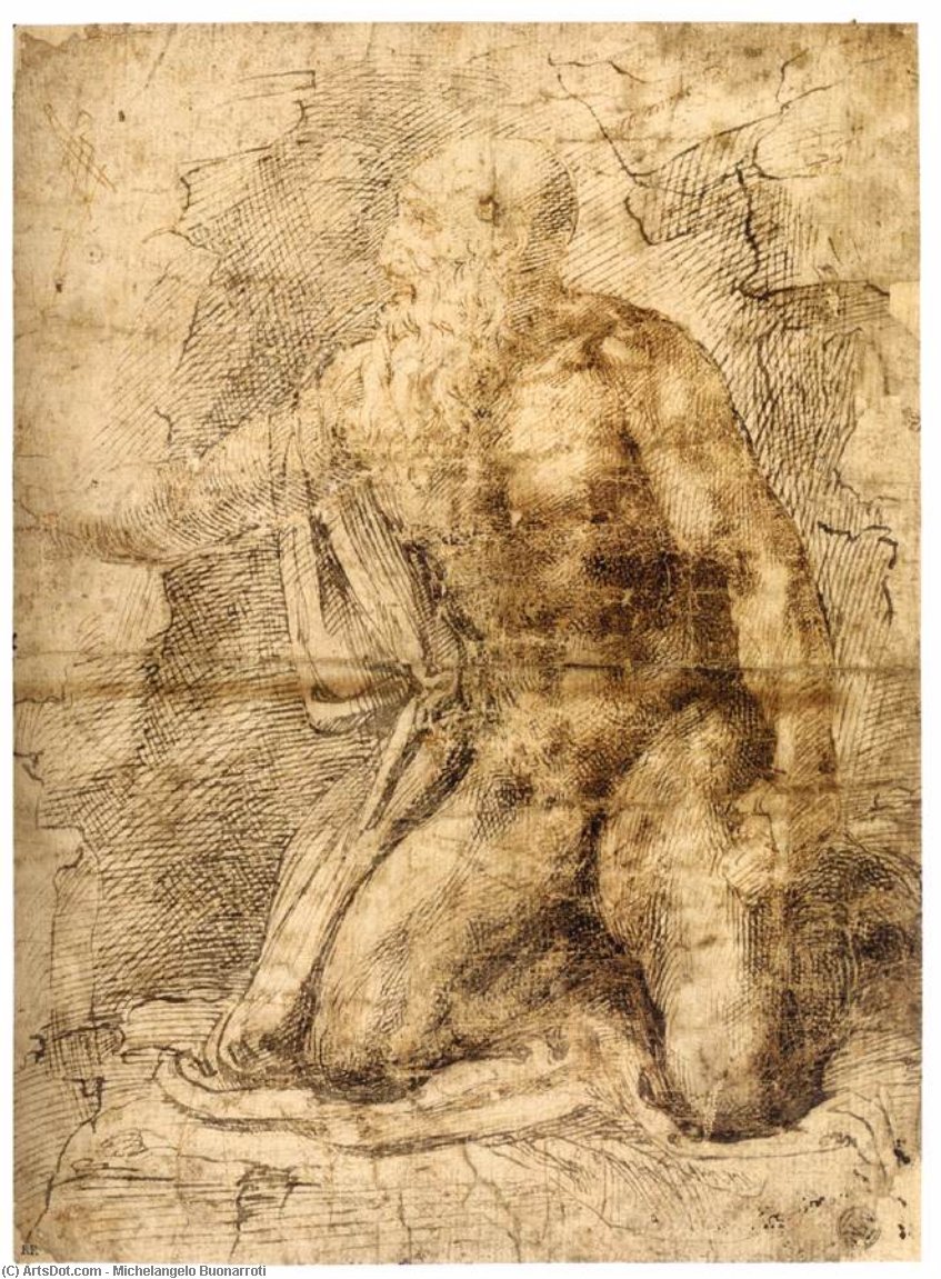 St Jerome — Michelangelo Buonarroti