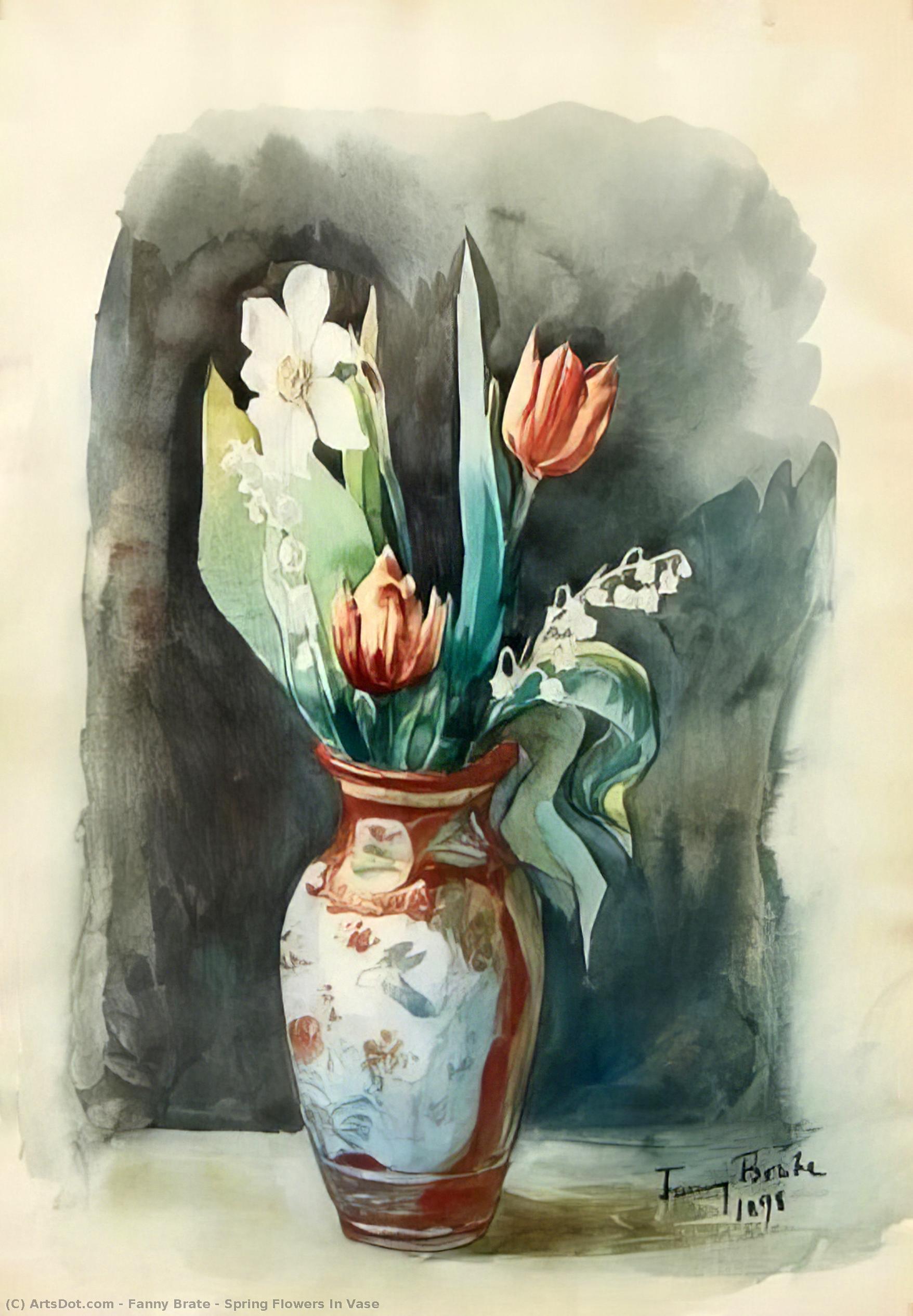 Spring Flowers In Vase — Fanny Brate
