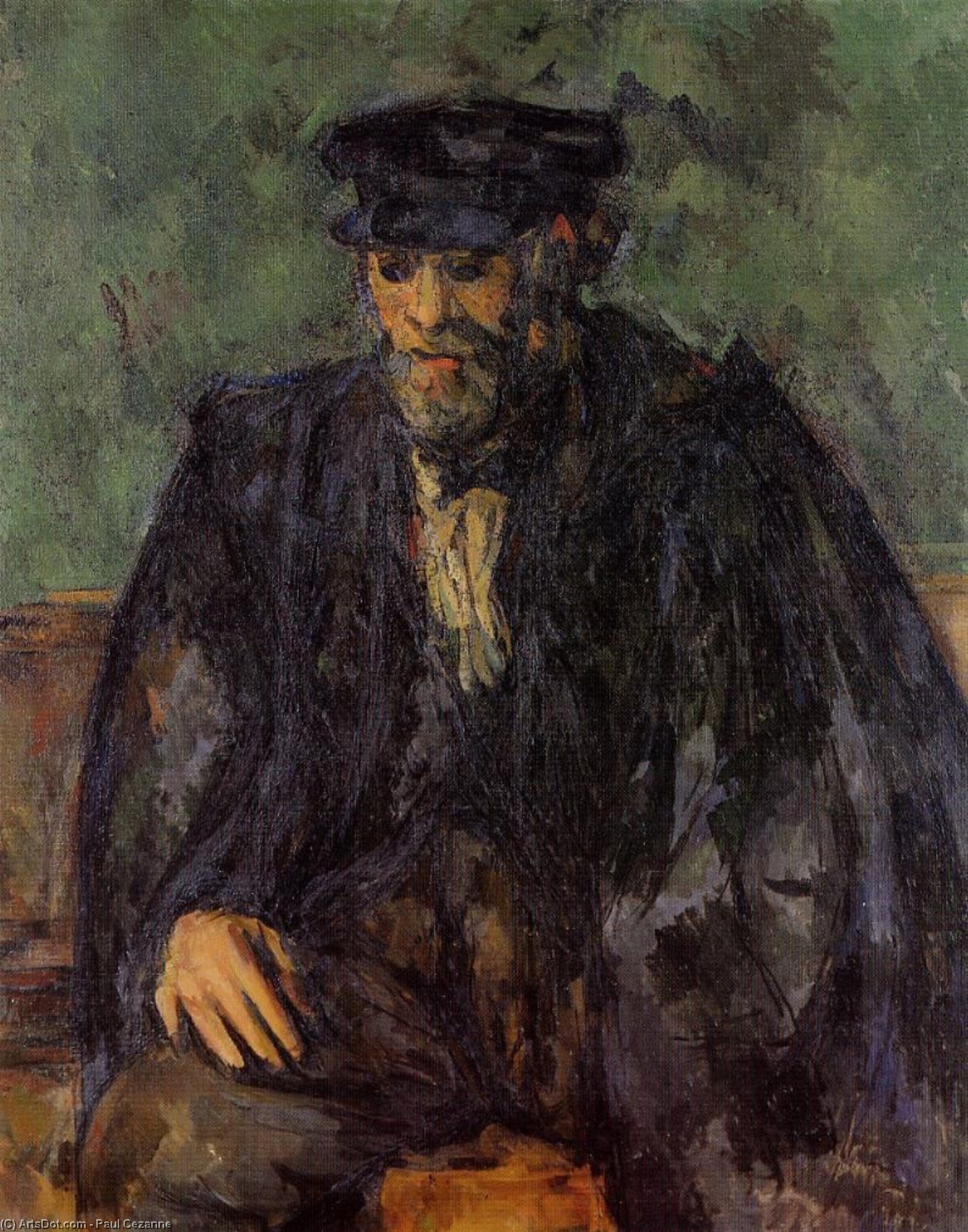 Portrait Of The Gardener Vallier — Paul Cézanne