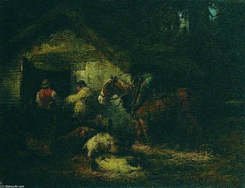 The Stable Door - — George Morland