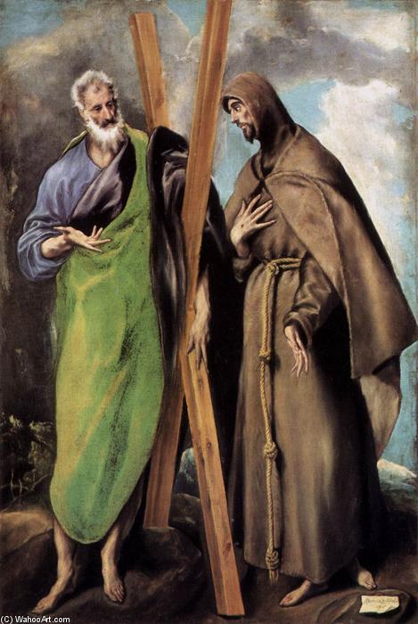 St Andrew And St Francis — El Greco