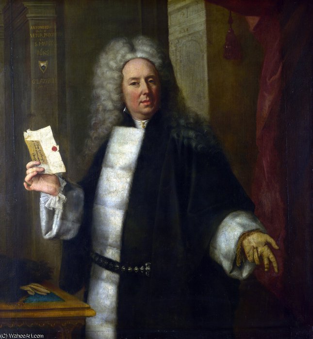 Portrait Of Antonio Correr — Gregorio Lazzarini