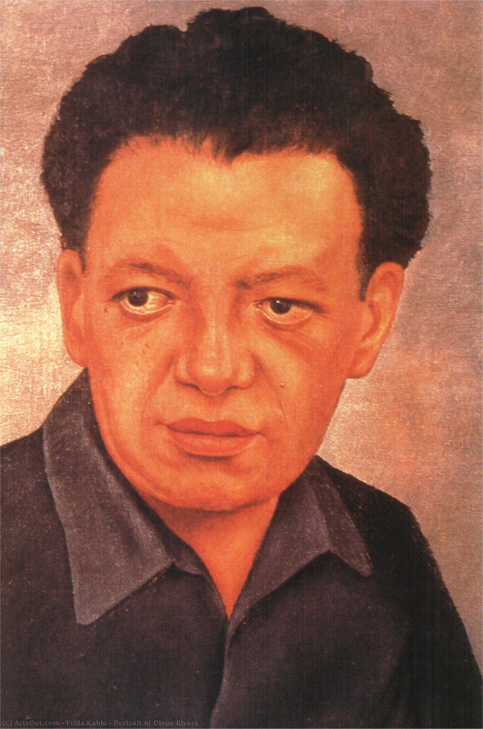Portrait Of Diego Rivera — Frida Kahlo
