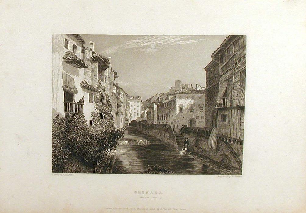 Grenada, With The Tower — John Frederick Lewis