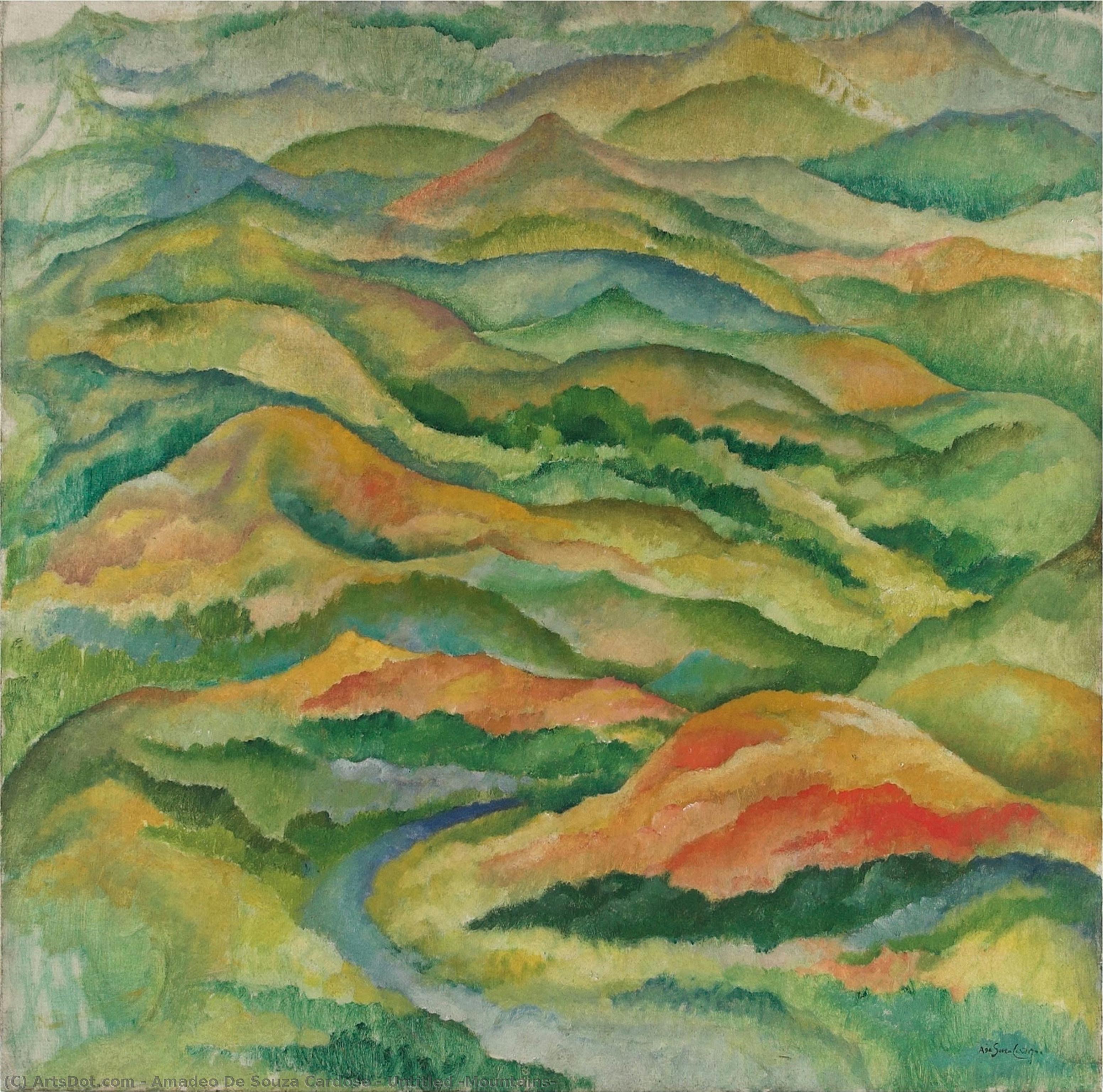 Untitled (mountains) — Amadeo De Souza-cardoso