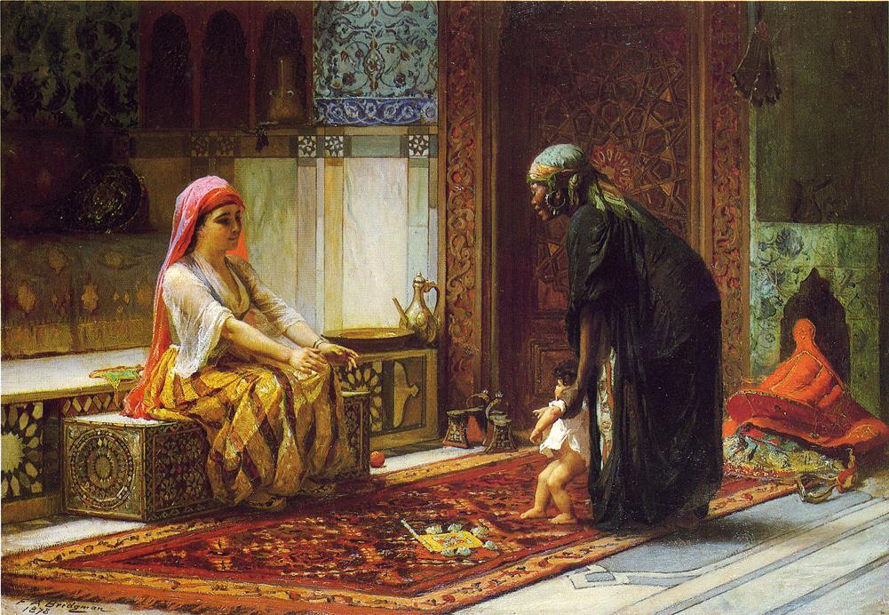 Mother And Child — Frederick Arthur Bridgman