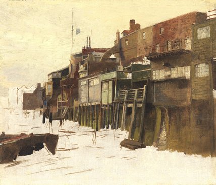 Sketch For 'london River' — Charles Napier Hemy