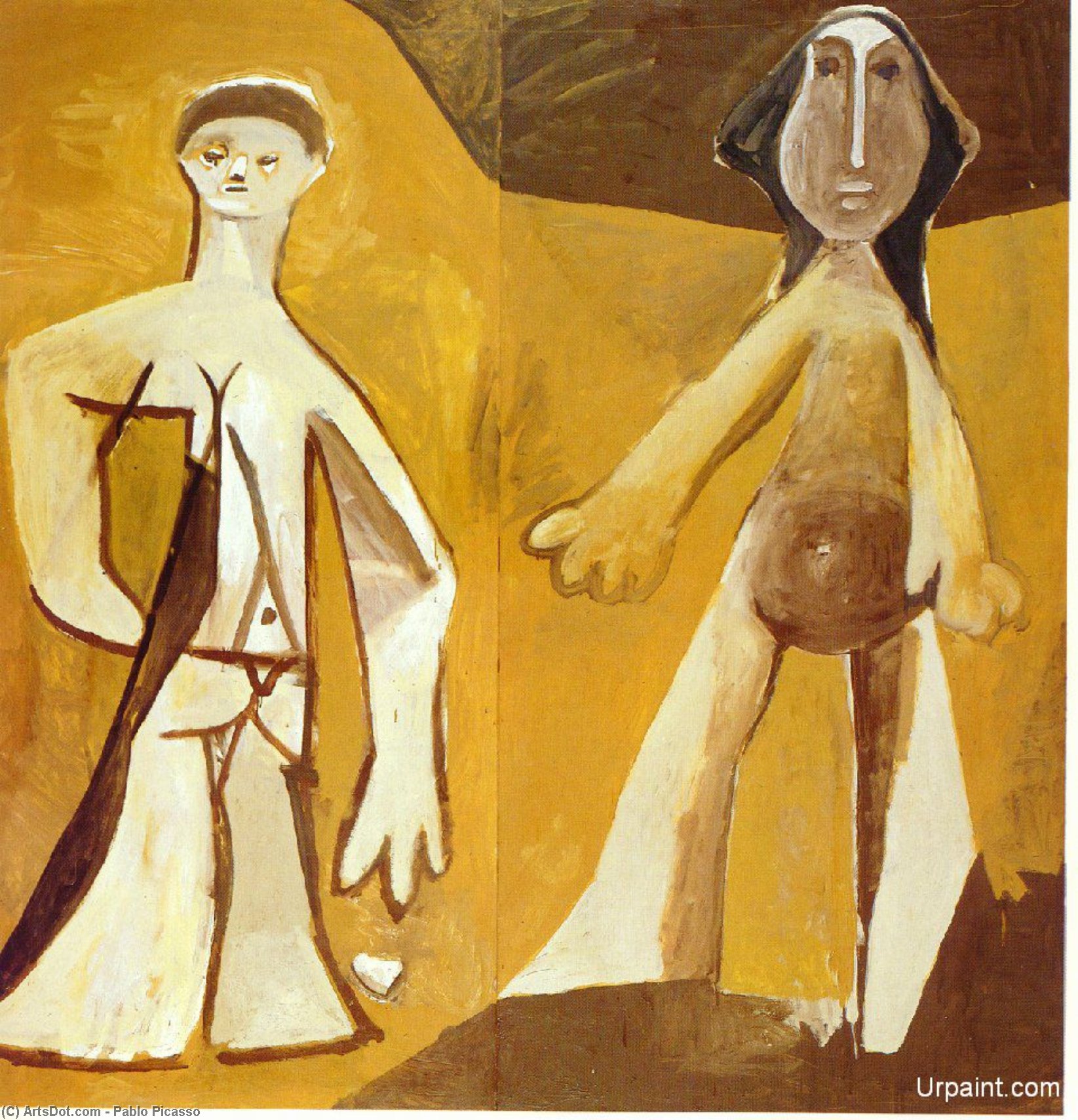 Man And Woman — Pablo Picasso
