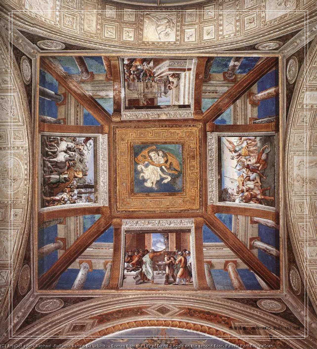 Scenes From The Life Of David (loggia On The Second Floor, Palazzi Pontifici, Vatican) — Raphael