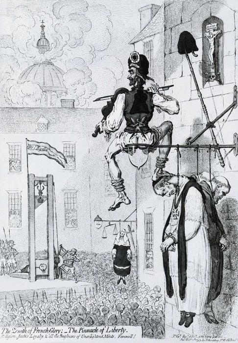 The Zenith Of French Glory — James Gillray