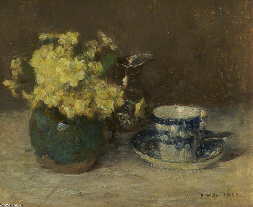 Primroses — Frederick William Jackson