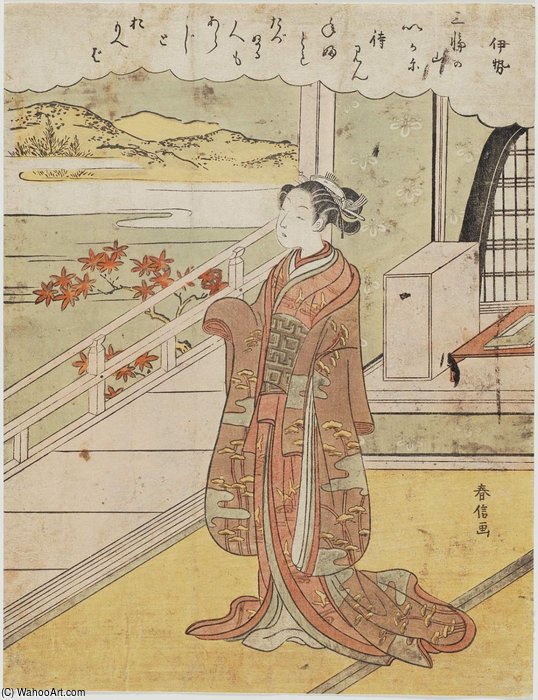 Poetic Immortals — Suzuki Harunobu