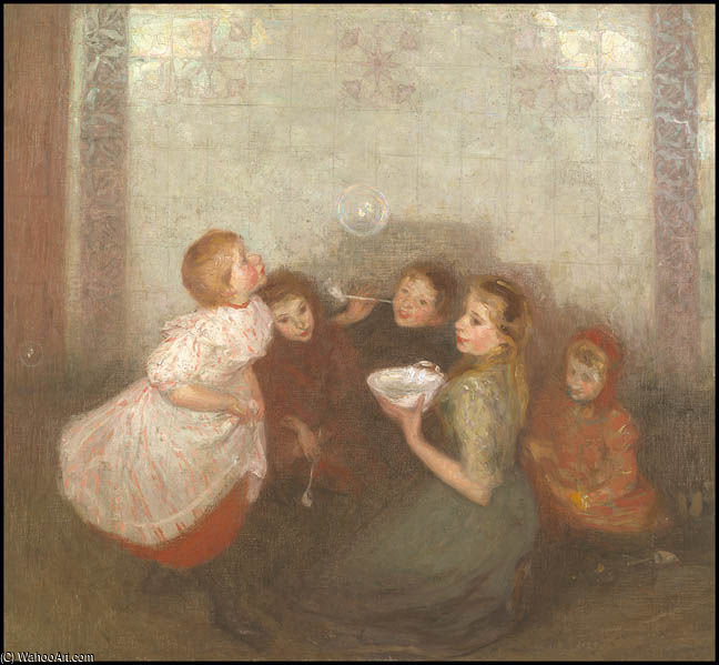 Blowing Bubbles — Joseph M Raphael