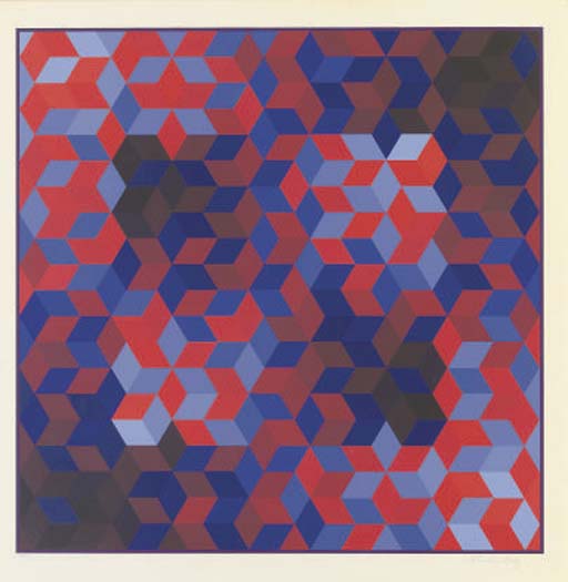 Abstract 8 — Victor Vasarely