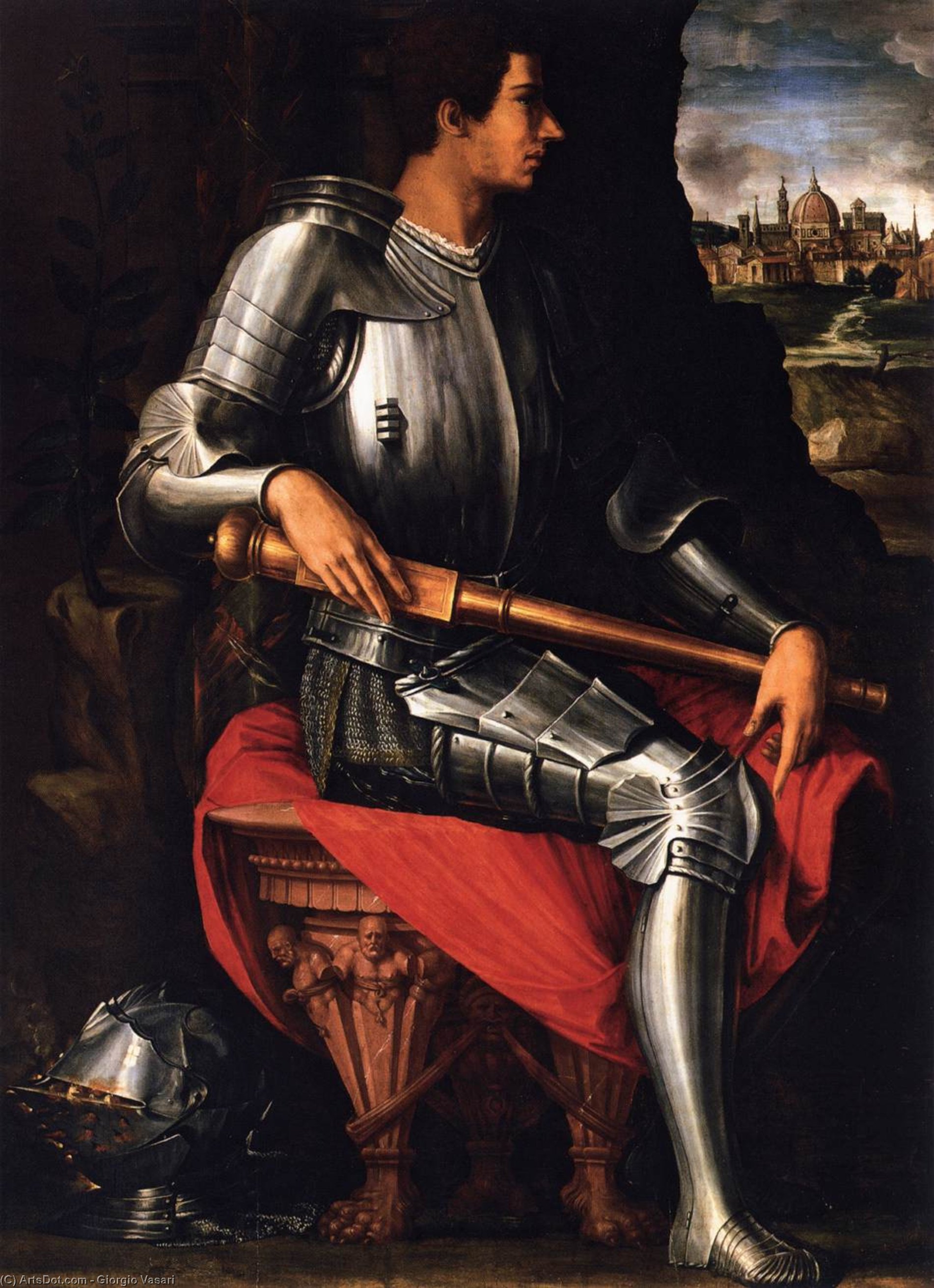 Portrait Of Duke Alessandro De' Medici — Giorgio Vasari