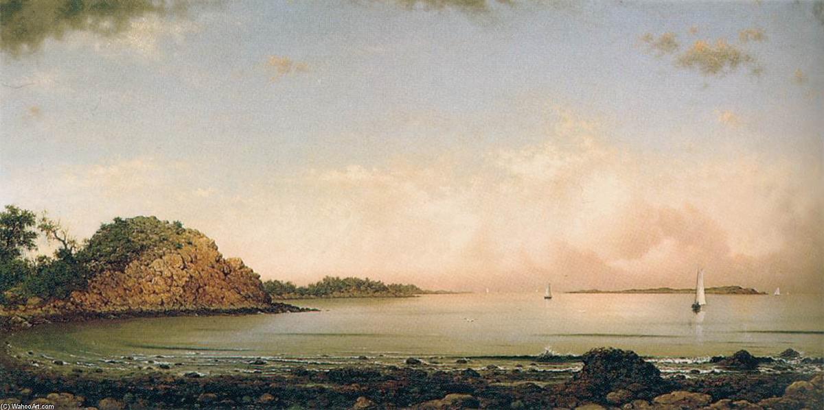 Spouting Rock, Newport — Martin Johnson Heade