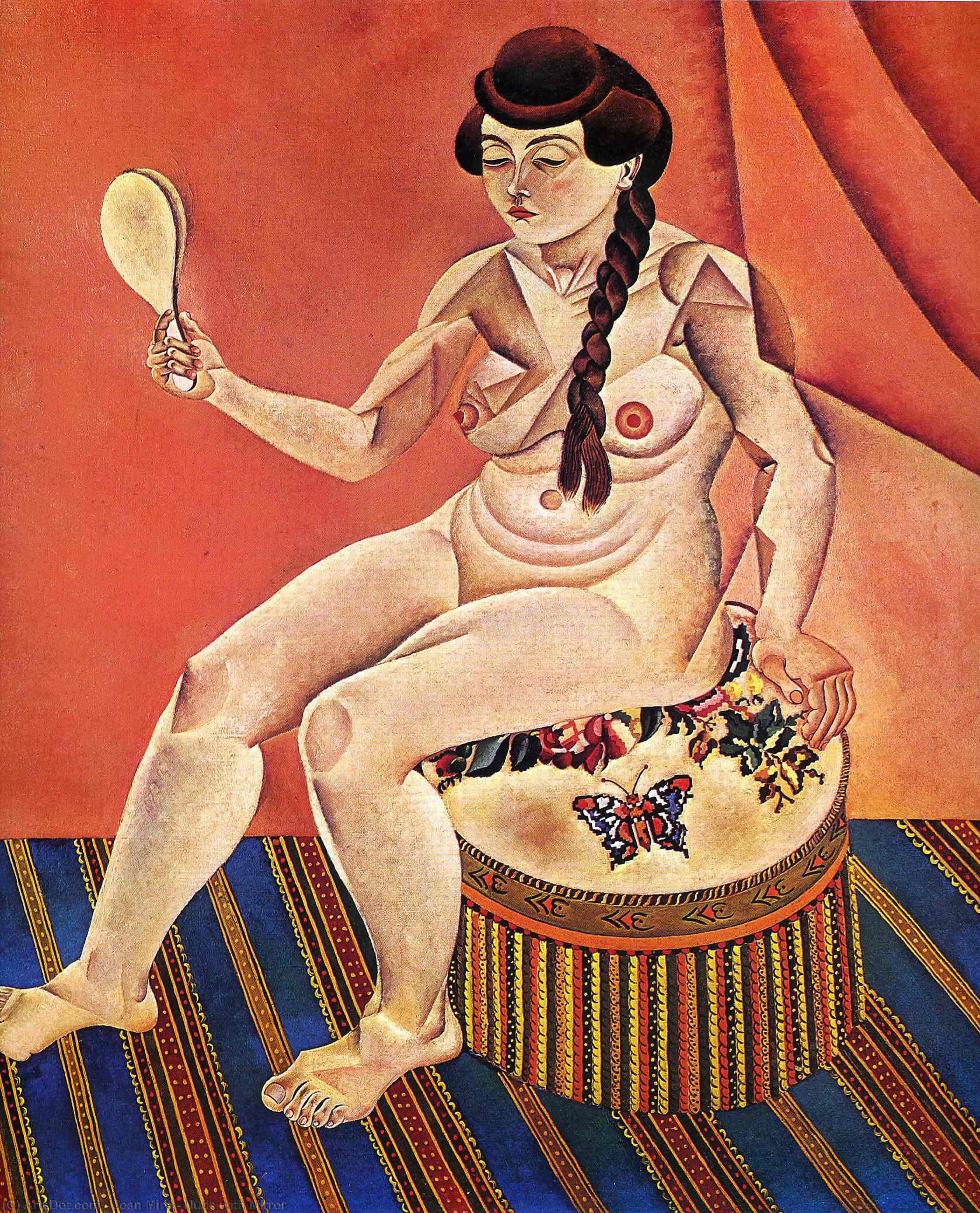 Nude With Mirror — Joan Miró
