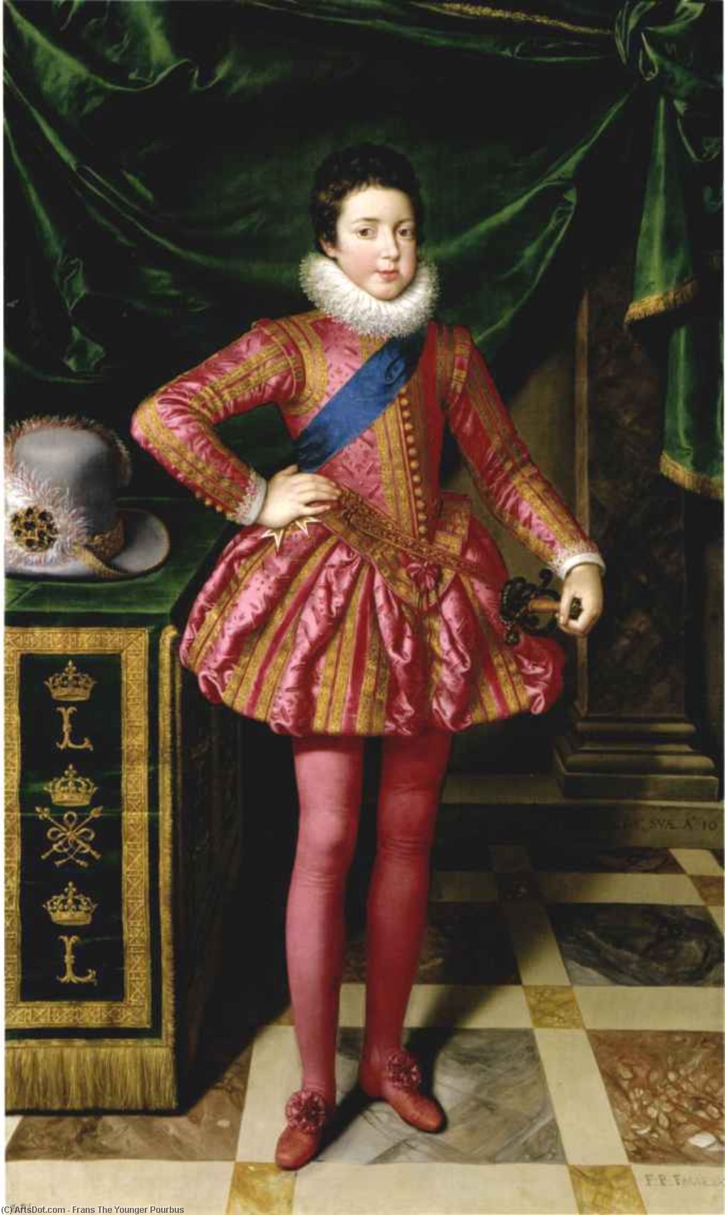 Louis Xiii As A Child — Frans The Younger Pourbus