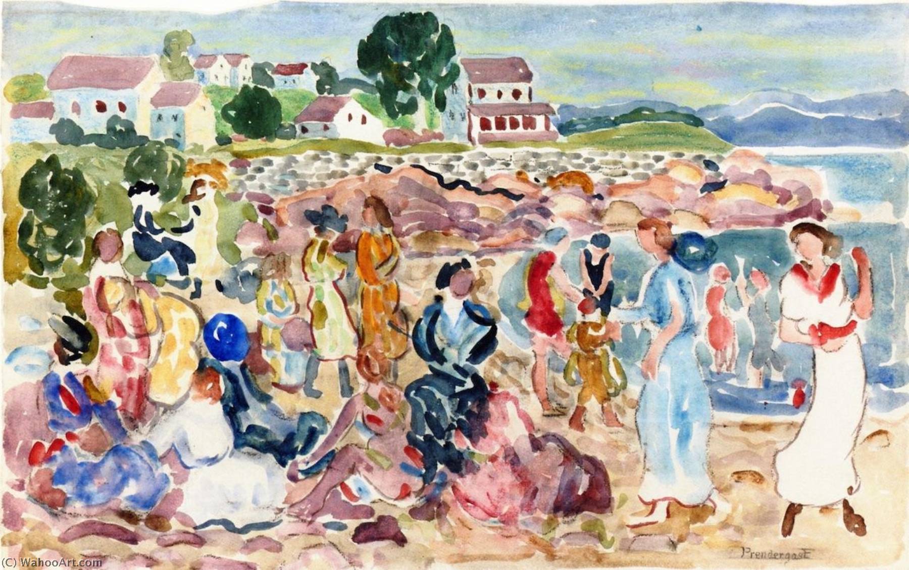 Holiday — Maurice Brazil Prendergast