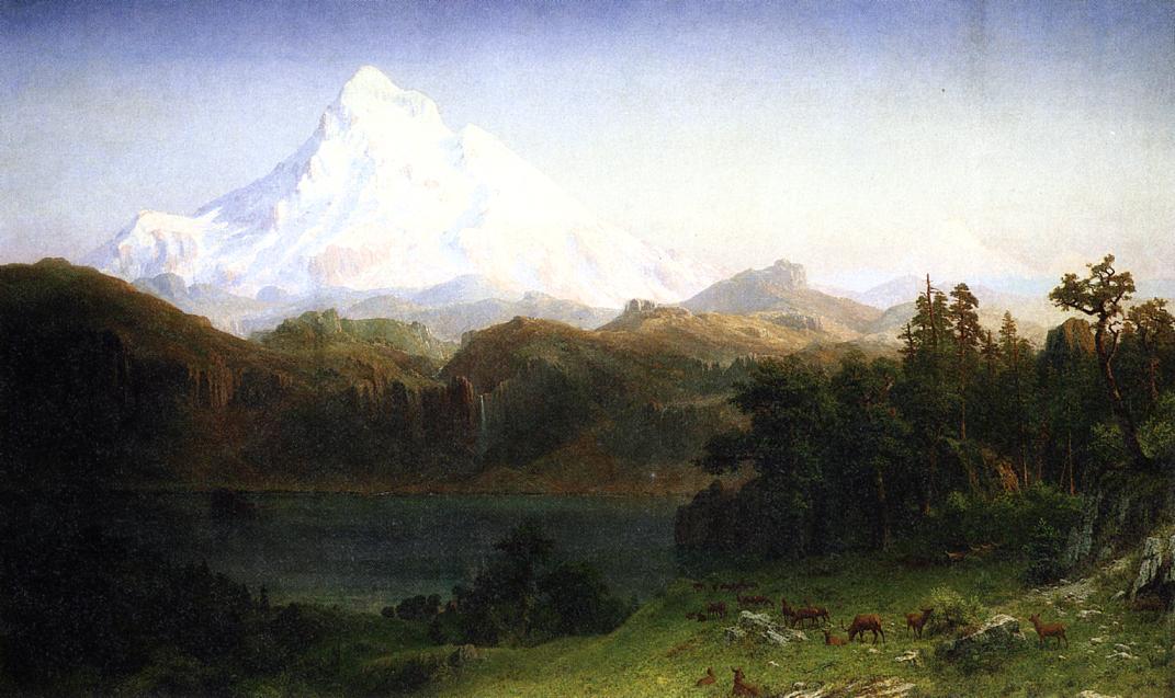 Mount Hood, Oregon — Albert Bierstadt