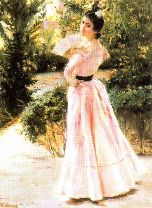 The Pink Dress — José Villegas Cordero