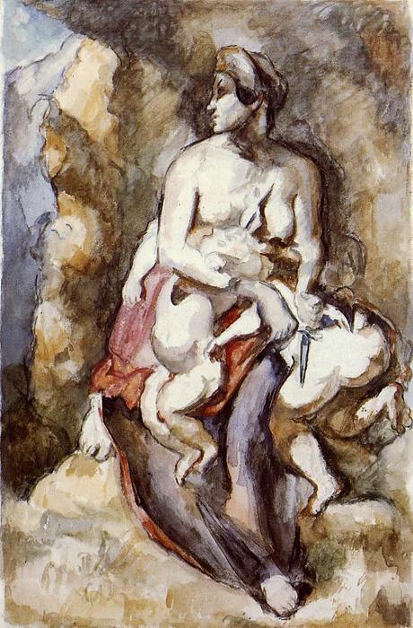 Medea (after Delacroix) — Paul Cézanne