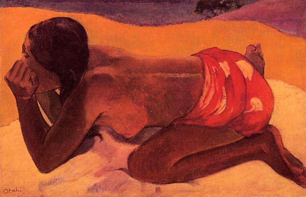Otahi (also Known As Alone) — Eugène Henri Paul Gauguin