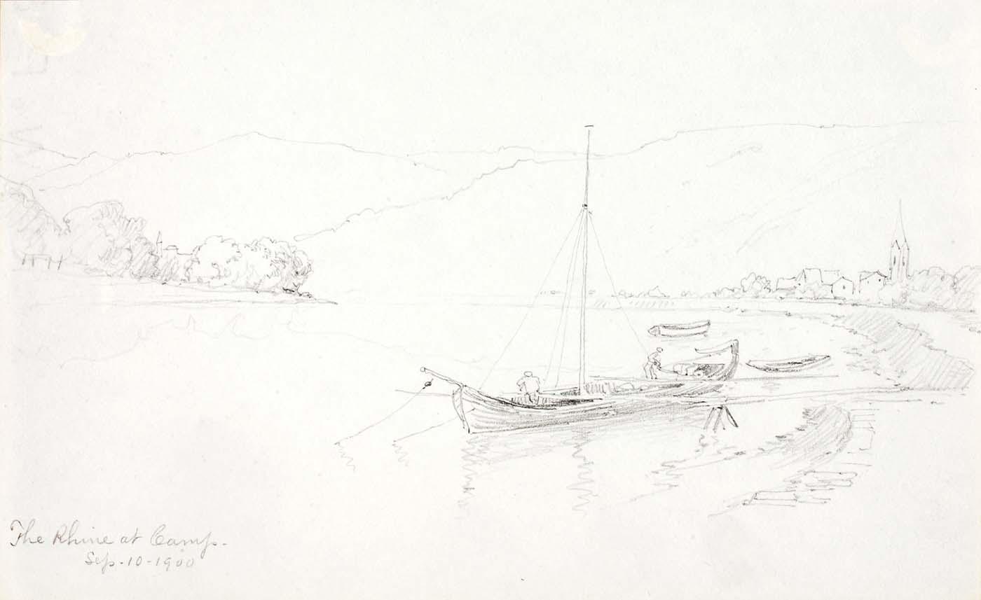 The Rhine At Camp — George Elbert Burr
