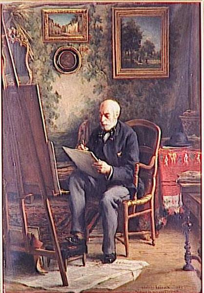 Edmond Hedouin (1820 1889) — Pierre Leleux Adolphe