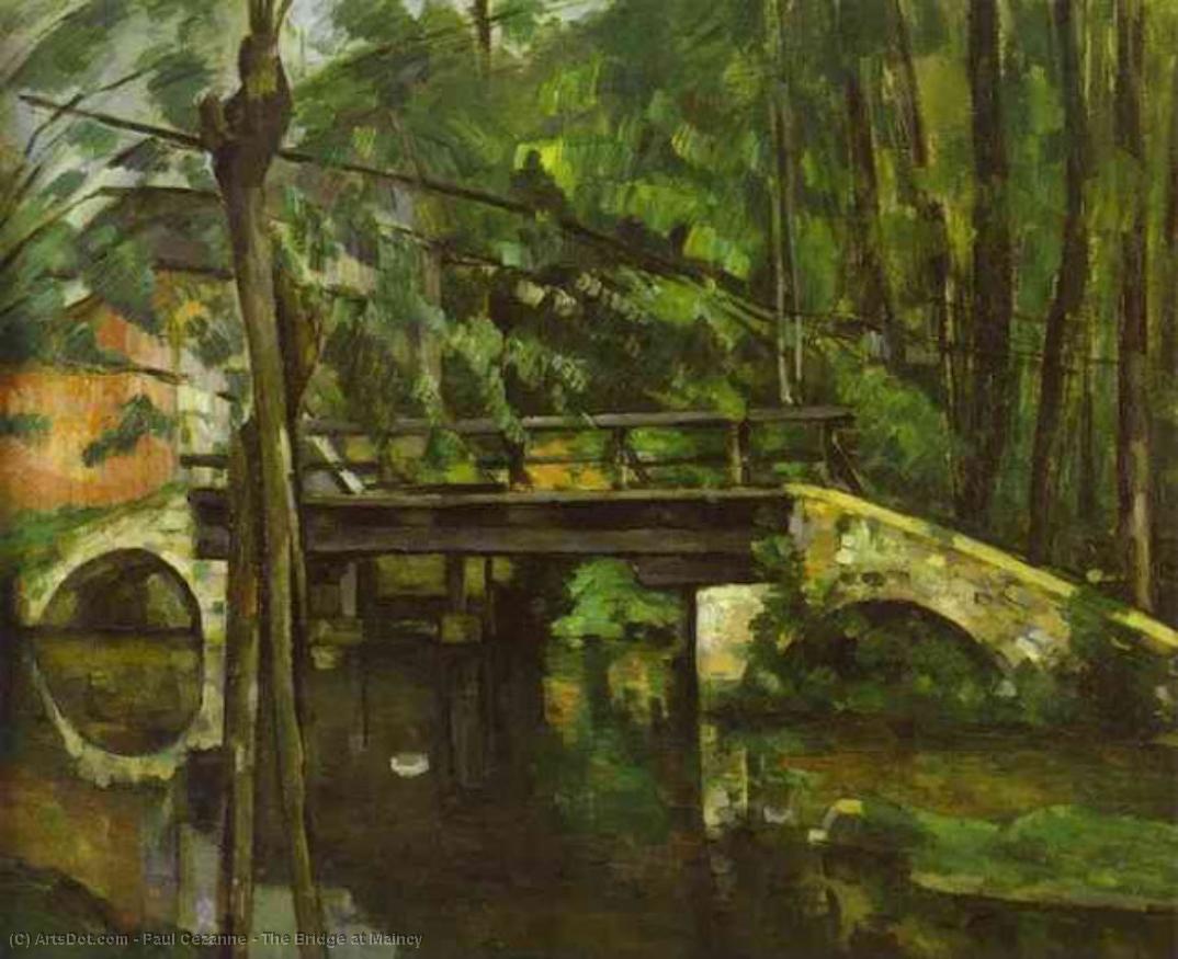 The Bridge At Maincy — Paul Cézanne