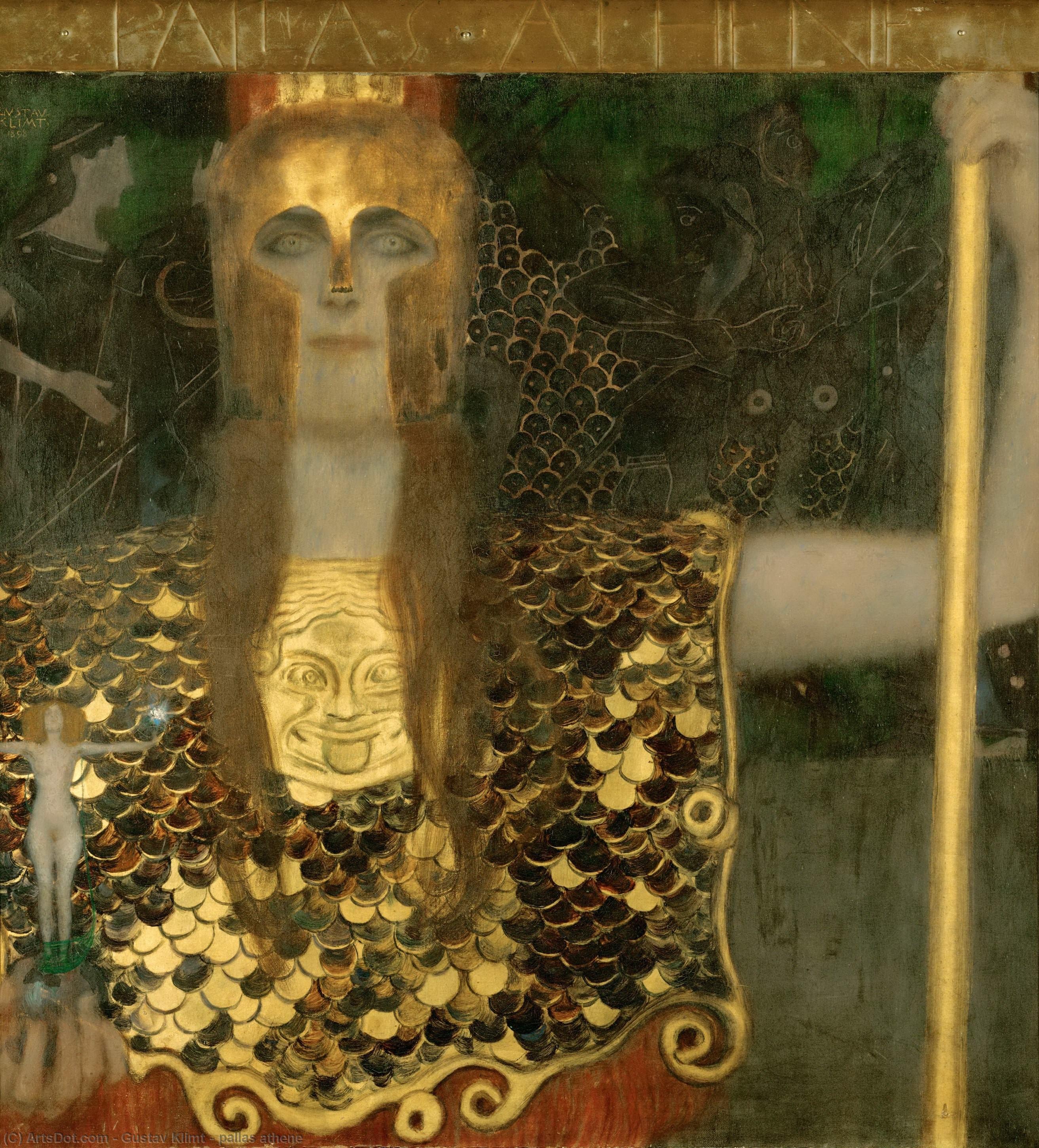 Pallas Athene — Gustav Klimt
