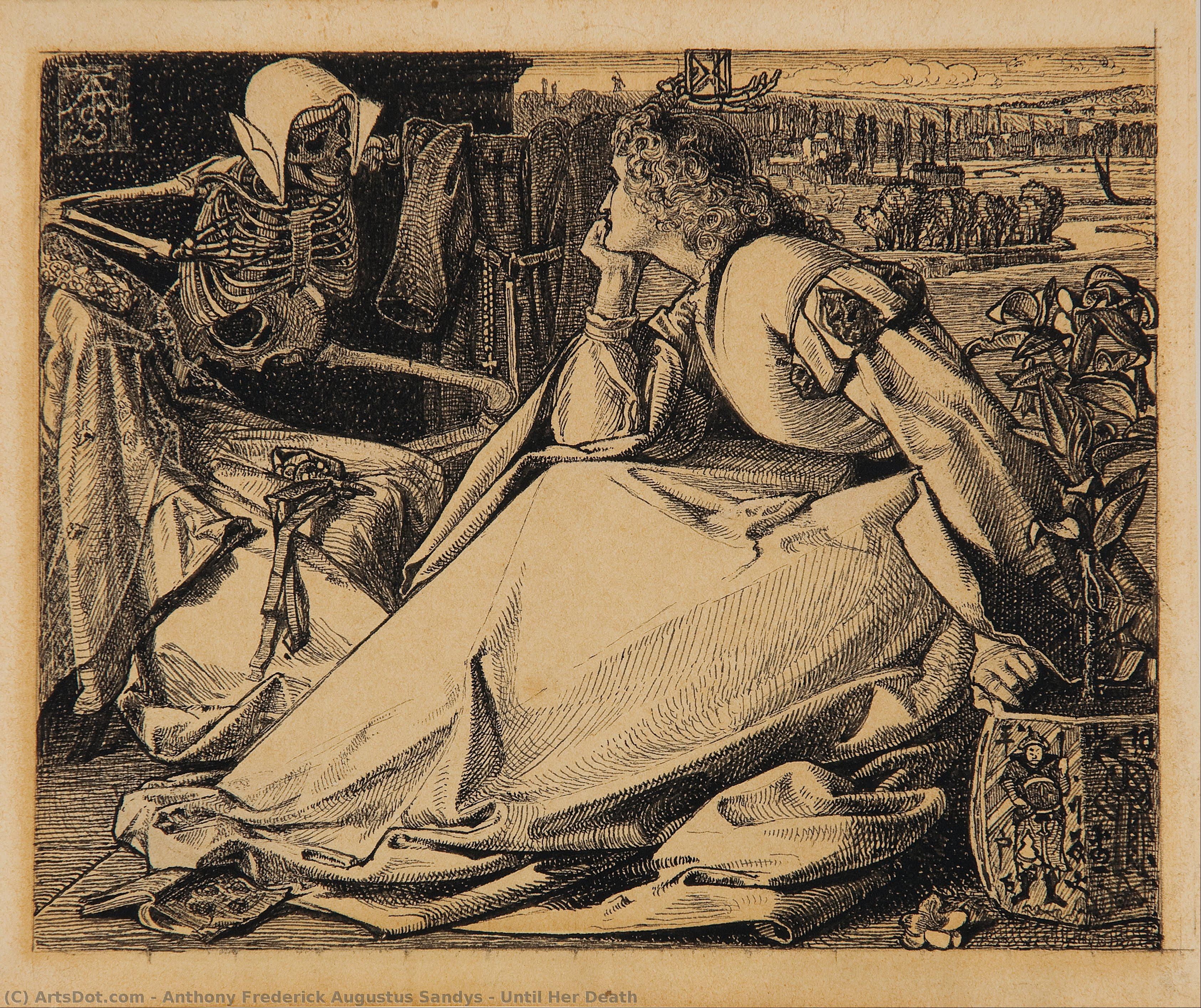 Until Her Death — Anthony Frederick Augustus Sandys
