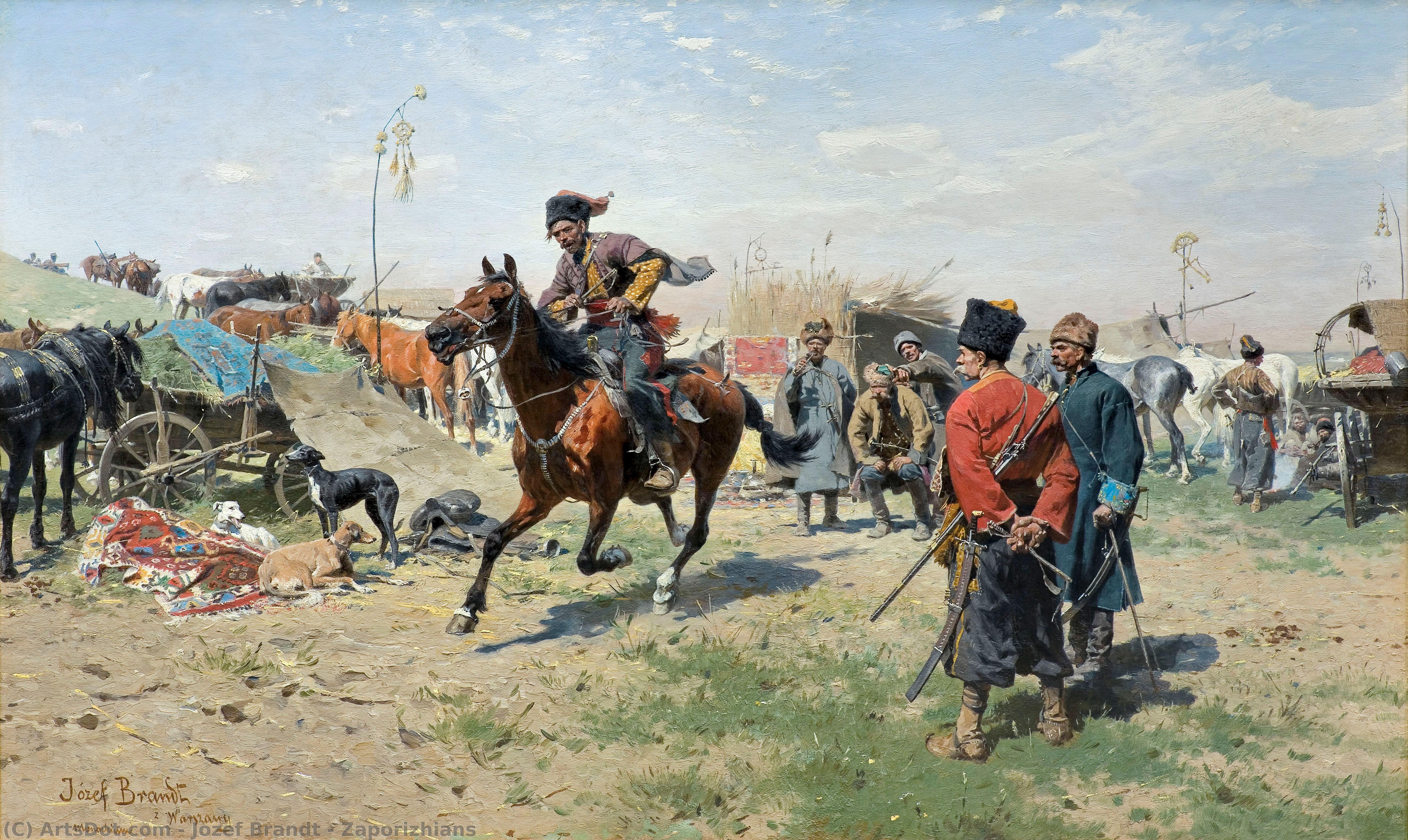 Zaporizhians — Josef Von Brandt