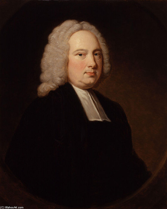 Portrait Of James Bradley — Thomas Hudson