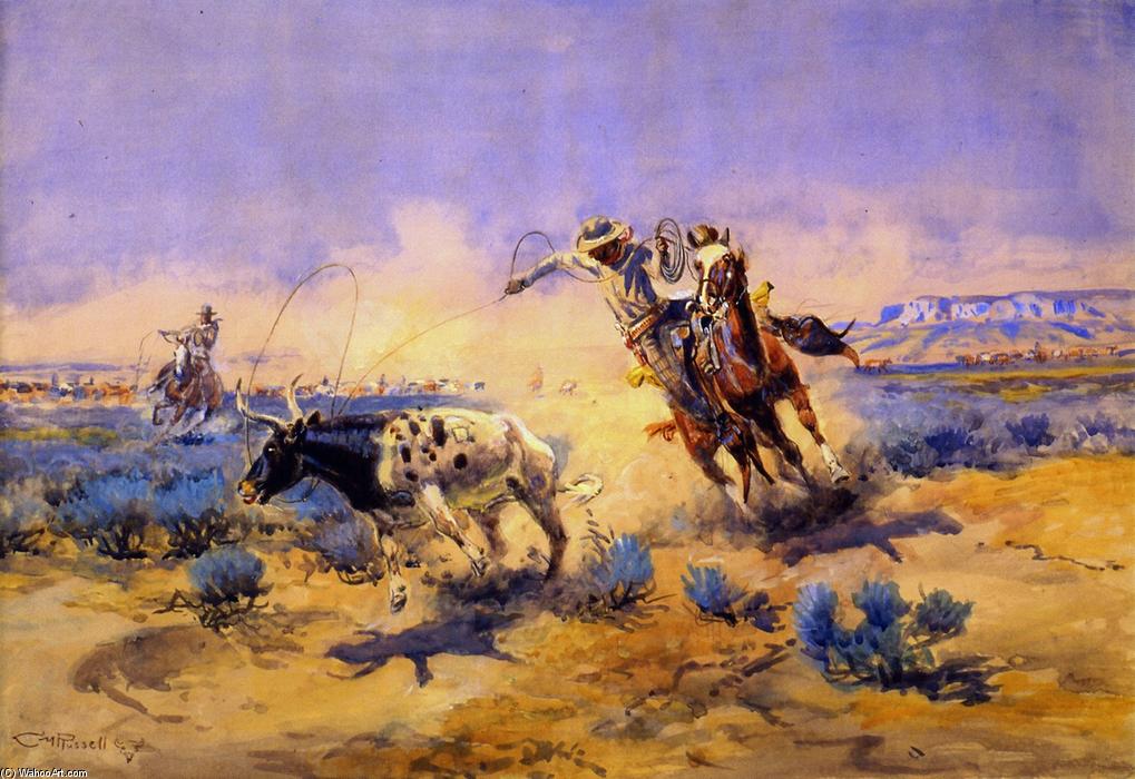 Cowboys From The Quarter Circle Box — Charles Marion Russell