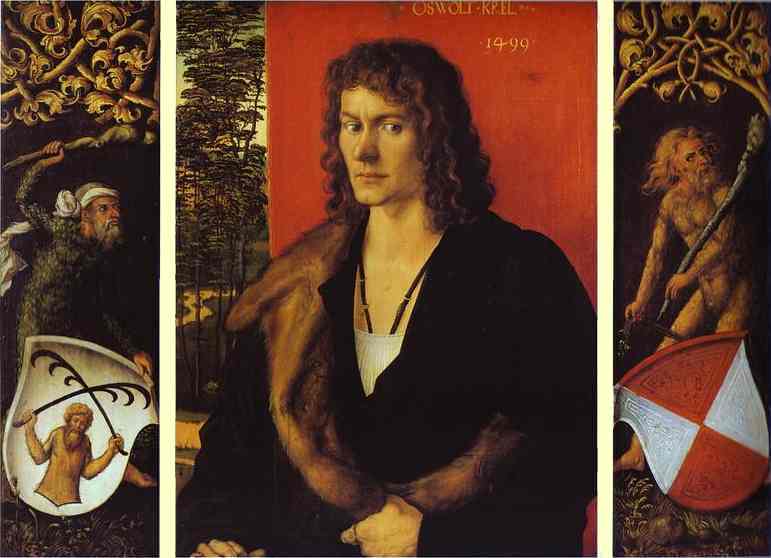 Portrait Of Oswolt Krel — Albrecht Dürer