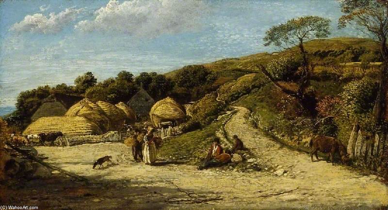 Steep Hill, Isle Of Wight — John Linnell
