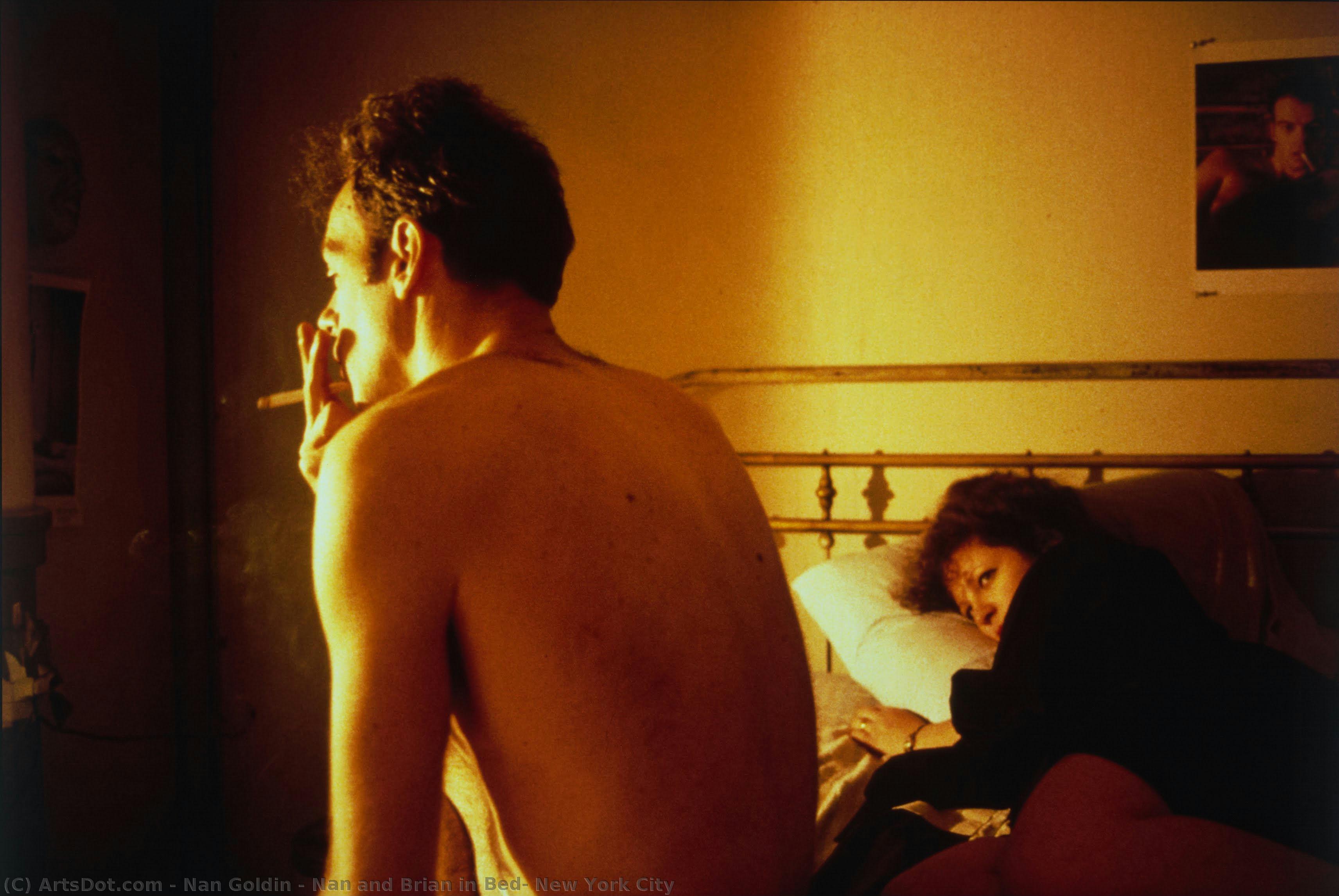 Nan Y Brian En La Cama, Nueva York — Nan Goldin