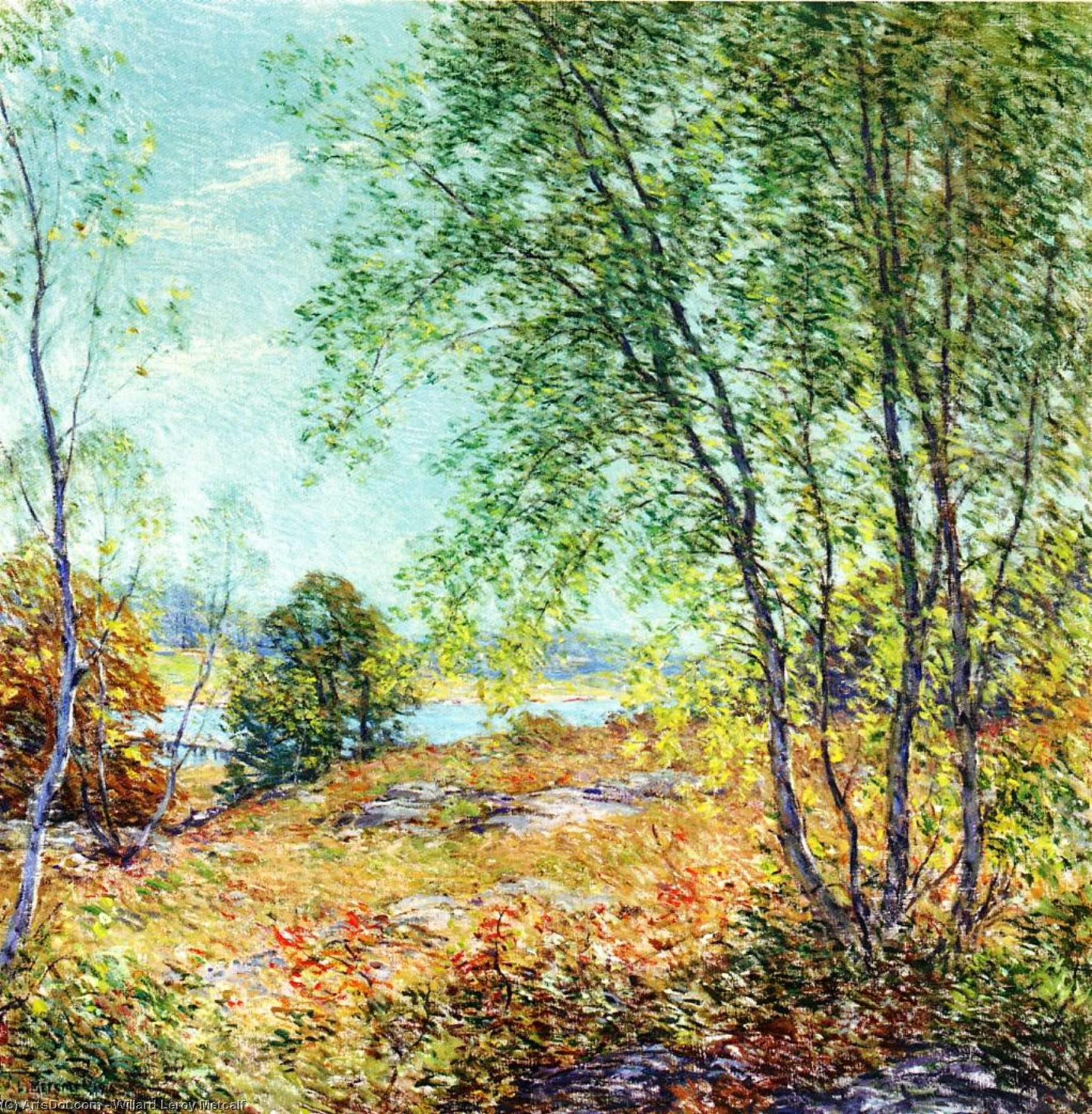 Passing Summer — Willard Leroy Metcalf